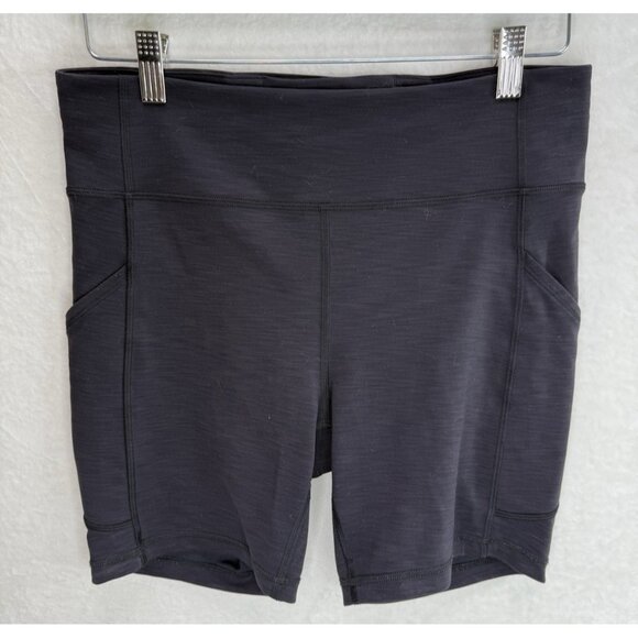 Lululemon Women's Invigorate High-Rise Short in Black Size 10 - Picture 2 of 8
